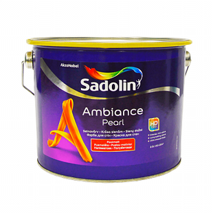 Фарба миюча напівматова Sadolin Ambiance Pearl, 2,33 л, колорування 1825031584 фото