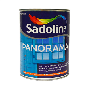 Фарба на водній основі Sadolin Panorama, 1 л, біла, BW 5249310 фото